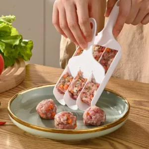 مقبض صانع اللقيمات والكفتة متعدد الاستخدامات